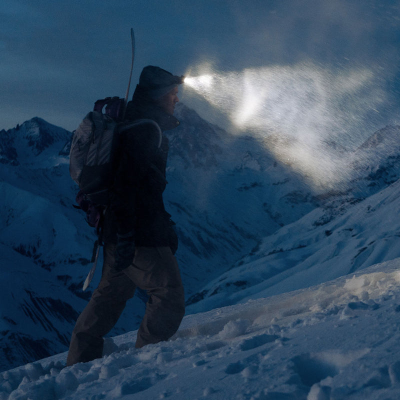 Alpen LED Rechargeable Headlamp/Flashlight