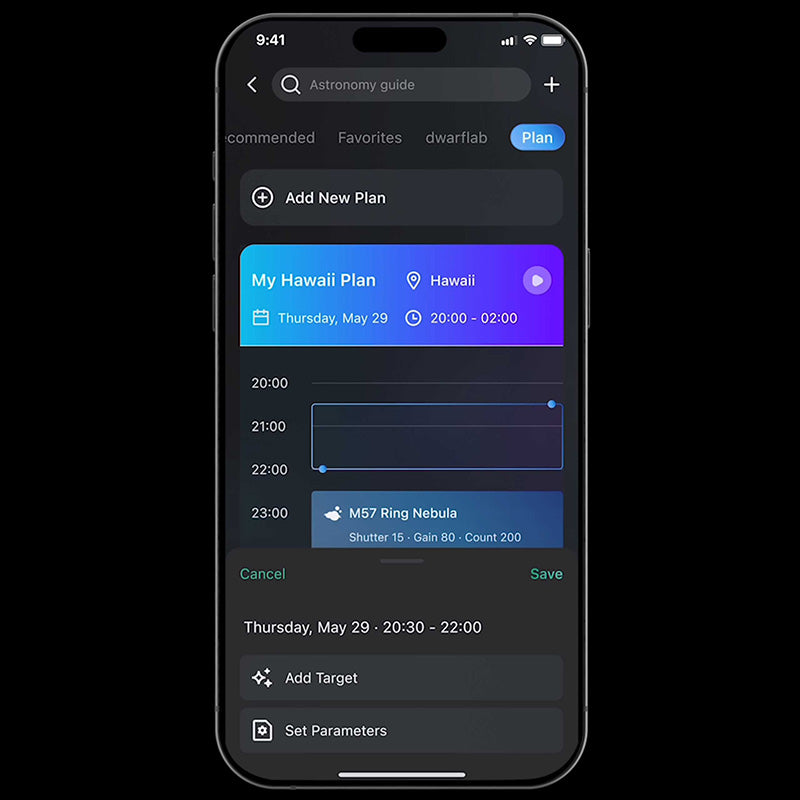 Plan and Auto Capture