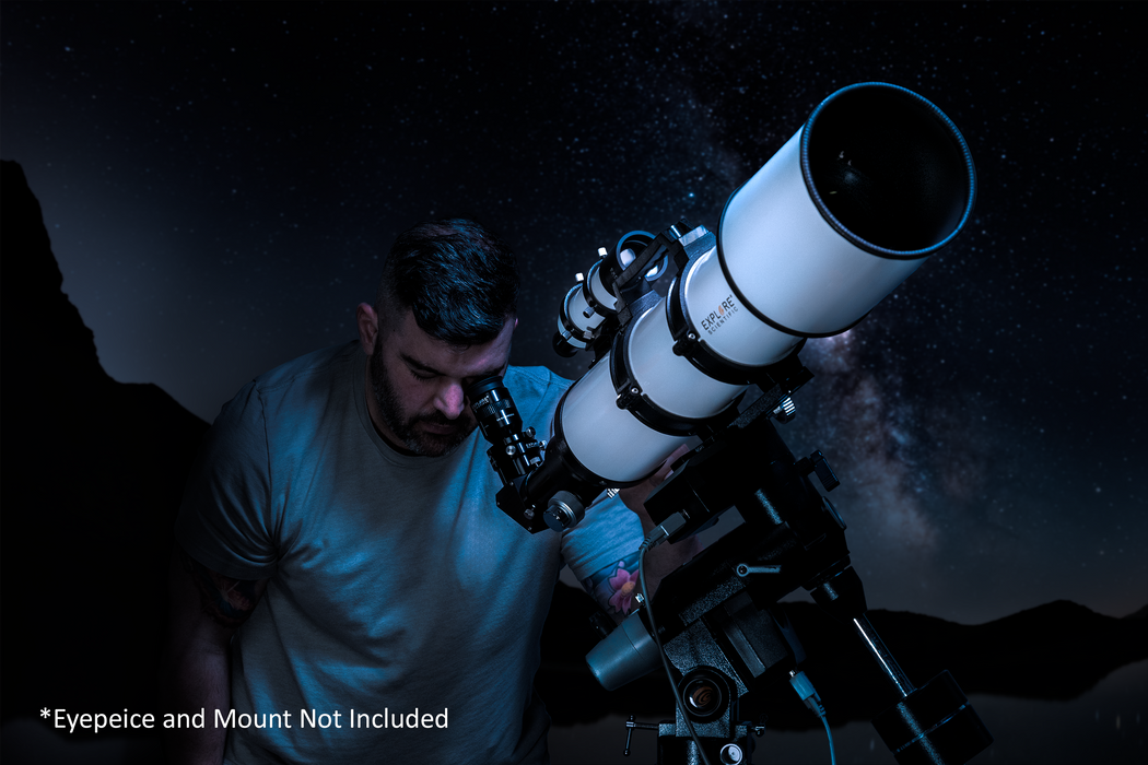 Explore el telescopio de refractor de doblete de aire científico AR127-DAR127065-02