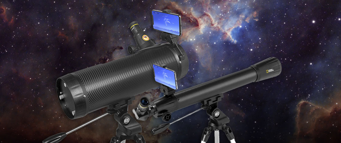 StarApp50- 50mm Refractor Telescope w/ Astronomy APP