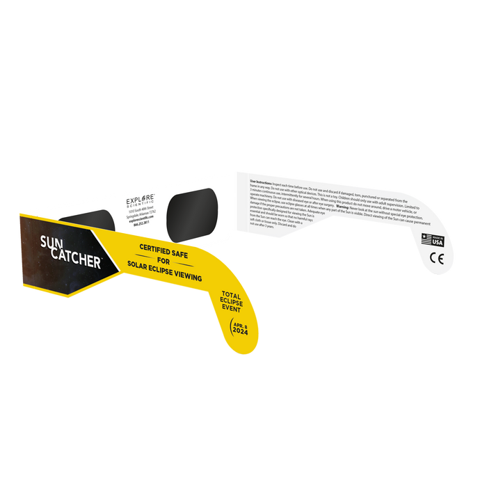 Sun Catcher Solar Eclipse Glasses (500-Pack Assortment & Counter Displays)