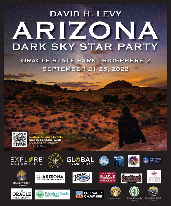 David H. Levy Arizona Dark Sky Star Party II e The Oracle Dark Sky Cultural Festival