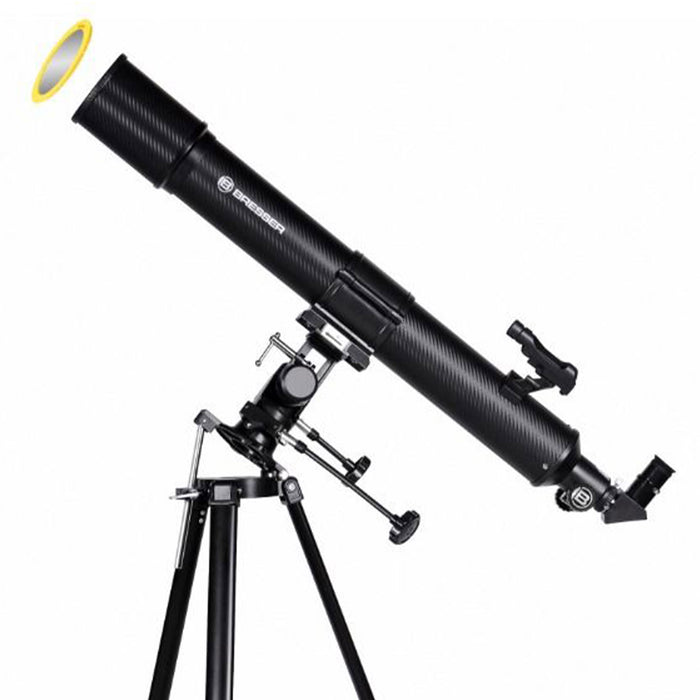 Bresser Taurus da 90 mm Refrattator Telescope con Az Mount - Auction