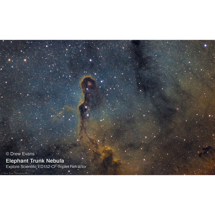 Esplora il telescopio di tripletta scientifico ED152 in fibra di carbonio-TED15208CF-HEX33