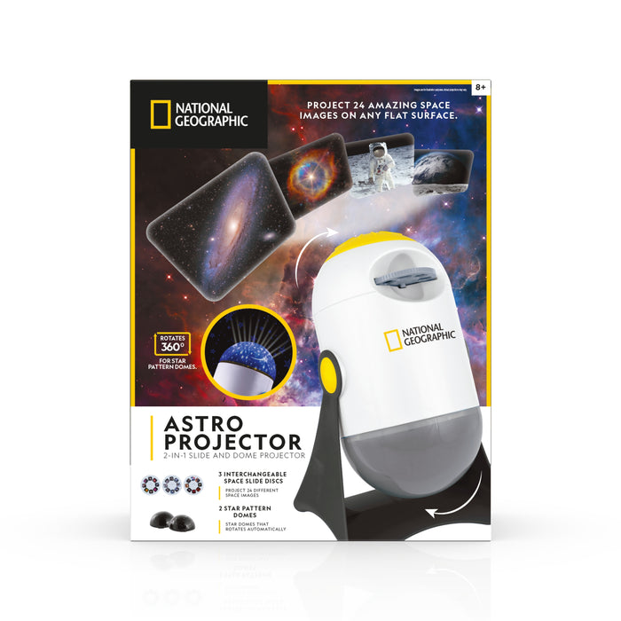 National Geographic Astro Projector 2-in-1 Dome and Slide Projector