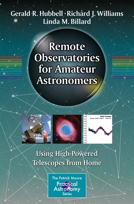 业余天文学家的远程观察者：G.Hubbell，R，Williams和L.Billard的家里使用高功率的望远镜