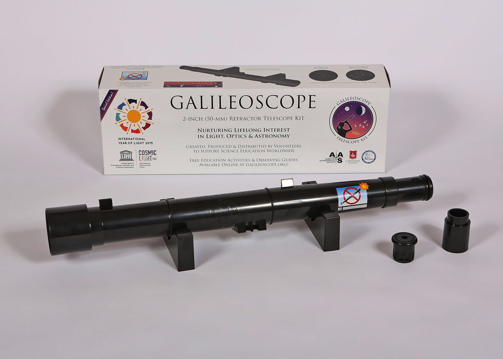 Galileoscope Refractor Telescope STEM Kit - GSCOPE — Explore Scientific