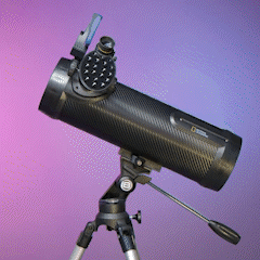 国家地理starapp114-114毫米反射器望远镜带天文学应用